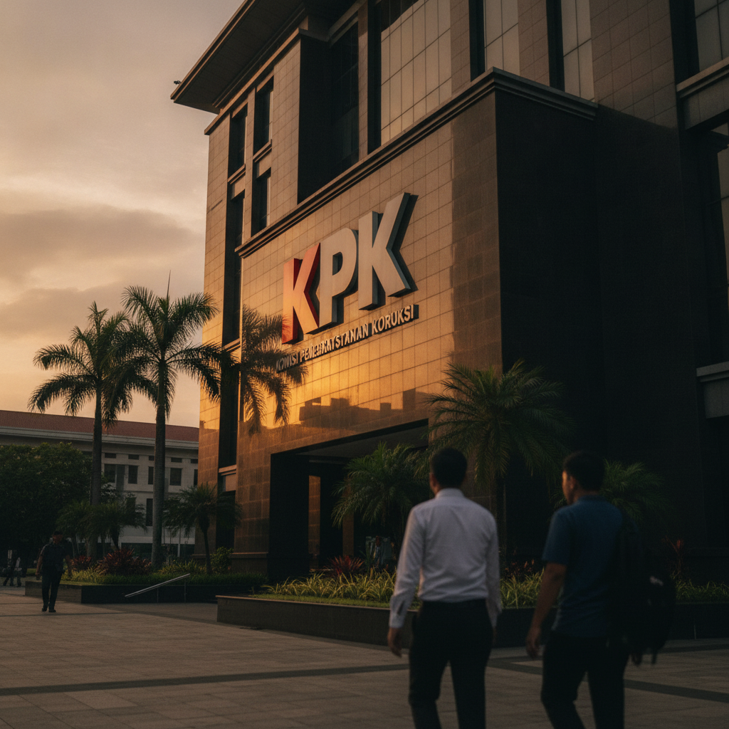 KPK Amankan Kepala BPK Jateng dalam OTT Bupati Klaten